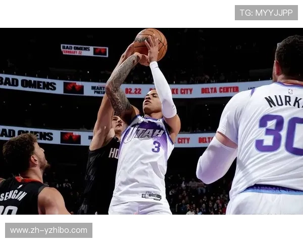 爵士基扬特-乔治遭封锁，球队传球配合受阻不敌雷霆